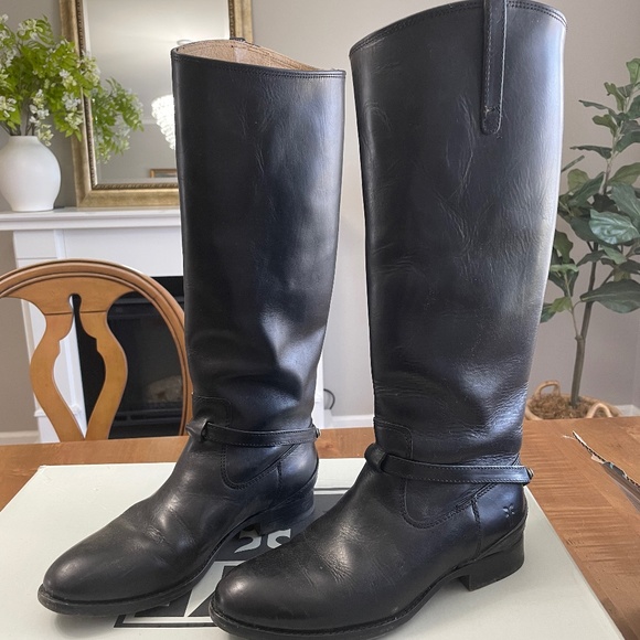 Frye Lindsay Plate Boots - Picture 1 of 7